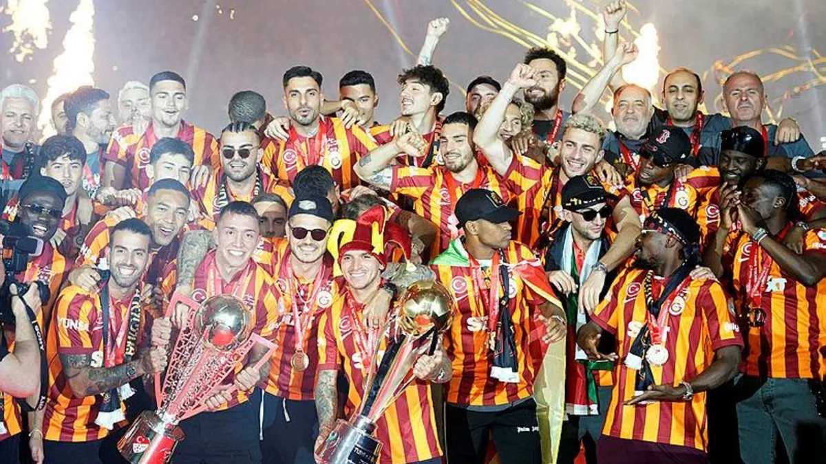 Şampiyon Galatasaray'ın yayın geliri 7,7 milyon avro