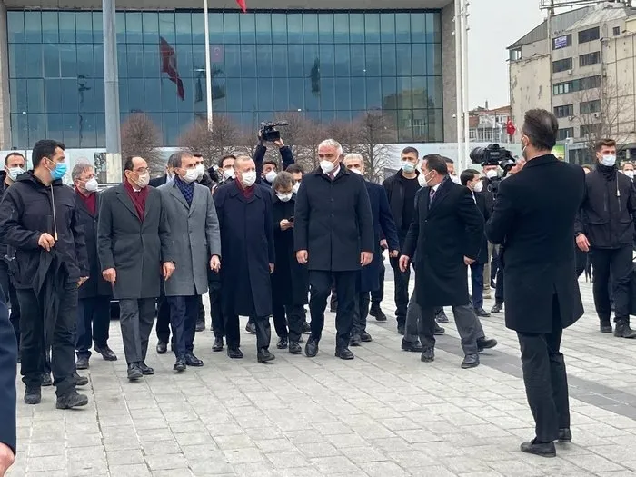 Son dakika: Başkan Erdoğan İstanbul'da! Atatürk Kültür Merkezi'ni ziyaret etti - 1