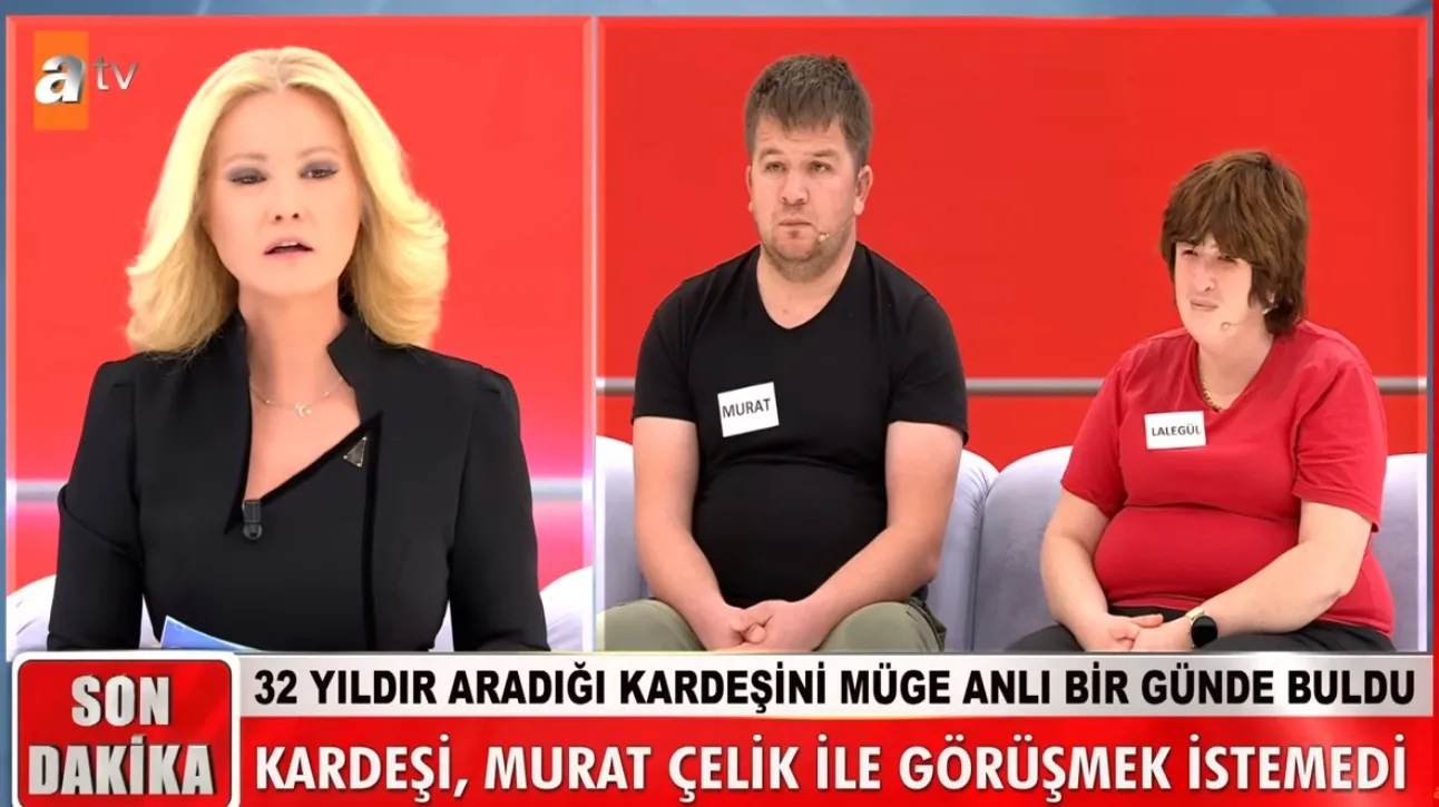 32 yıldır aradığı kardeşini Müge Anlı 1 günde buldu!
