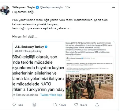 İçişleri Bakanı Süleyman Soylu’dan CHP’ye tepki: Polise atılan yumruk HDPKK sevgisine kurban gitti - 6