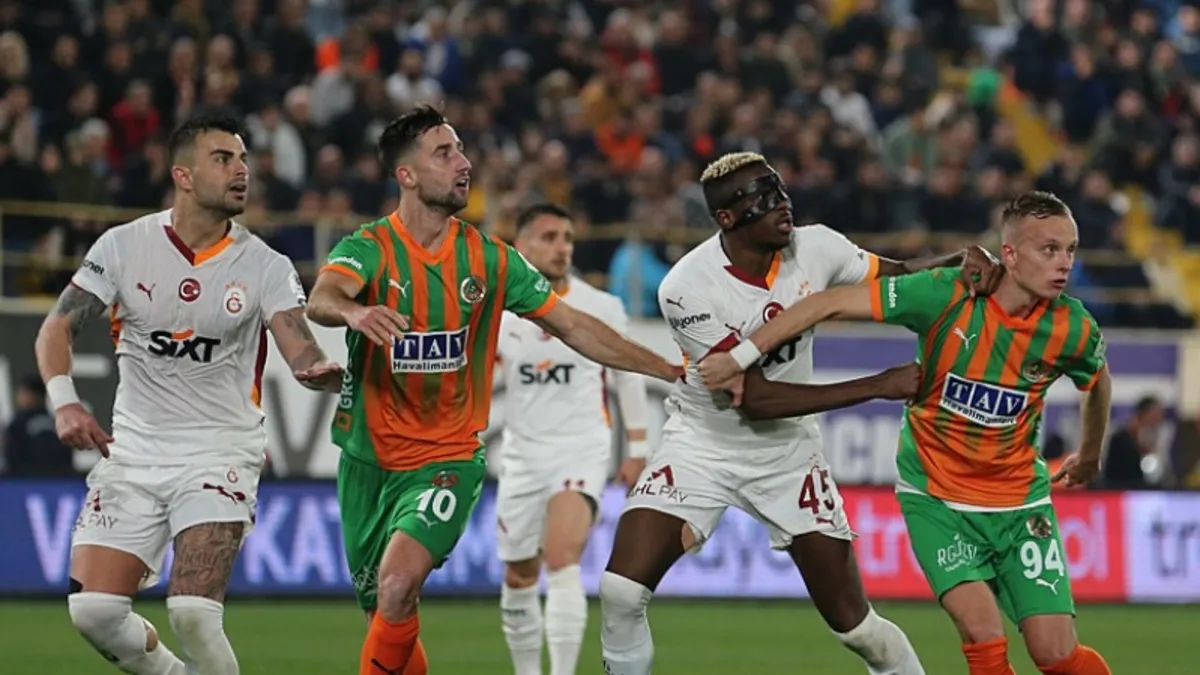 Aslan geri döndü! Galatasaray deplasmanda Alanyaspor'u mağlup etti