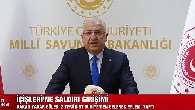 Bakan Güler'den sınır ötesi operasyon mesajı: 