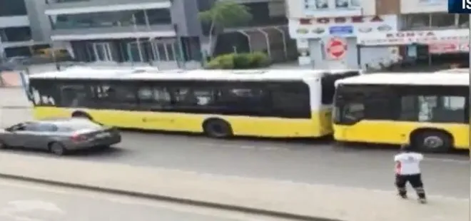Son dakika: Ümraniye’de 3 İETT otobüsü zincirleme kaza yaptı
