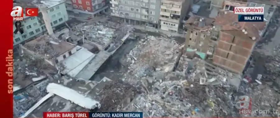 Görüntüler Malatya'dan... A Haber drone kamerası ile kayda alındı! İşte BÜYÜK YIKIM 17