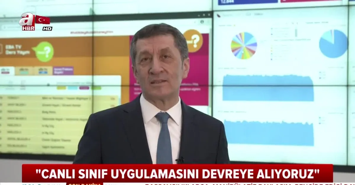 Milli Eğitim Bakanı Ziya Selçuk duyurdu: 'EBA Canlı Sınıf' uygulamasını devreye alıyoruz | Video