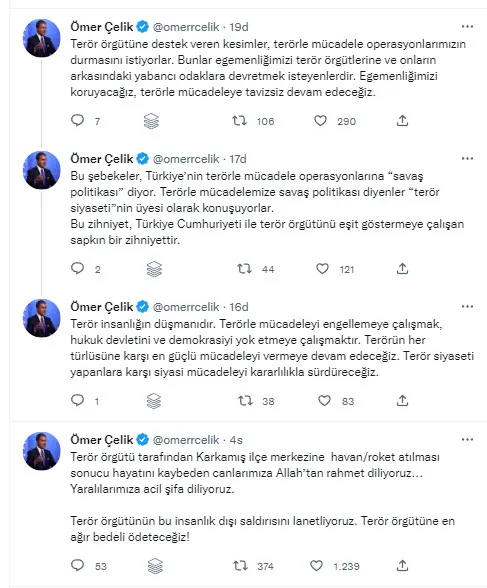 Son dakika: AK Parti'den Türkiye’nin terörle mücadele operasyonlarına "savaş politikası" diyenlere sert tepki: Sapkın bir zihniyet - 4