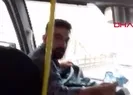 Şoförü maske için uyarmıştı! Hayatının şokunu yaşadı