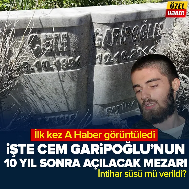 İşte Cem Garipoğlu’nun açılacak mezarı!