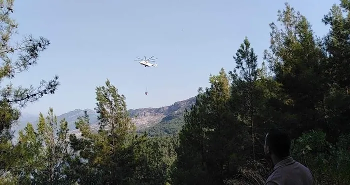 Burdur'da orman yangını çıktı - 5