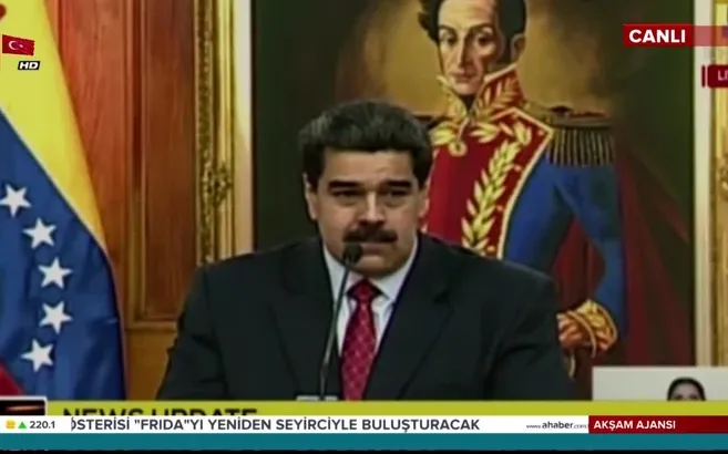 Venezuela lideri Maduro açıklama yaptı
