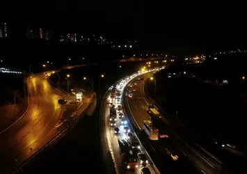 TEM'de zincirleme kaza!