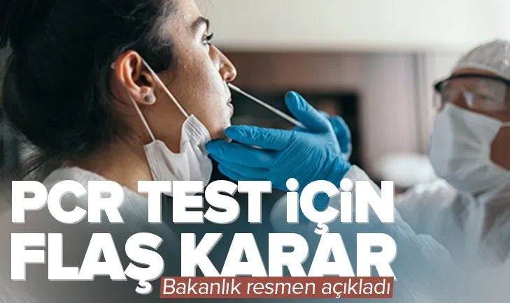 Son dakika: Sağlık Bakanlığı’ndan koronavirüs döneminde alınan PCR testler hakkında flaş karar! O zorunluluk kaldırıldı