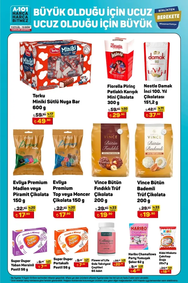 A101 uygun fiyatlı ürünlerini bir katalogda topladı! 192,50 TL’den 1kg tereyağı, 90,50 TL’den 750gr beyaz peynir, 25 TL’den 1,5L ayran, 61 TL’den 5kg un satışa sunuyor - 2