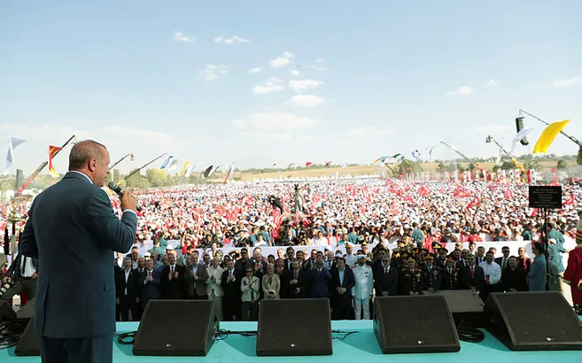 Başkan Erdoğan talimatı Malazgirt'ten verdi