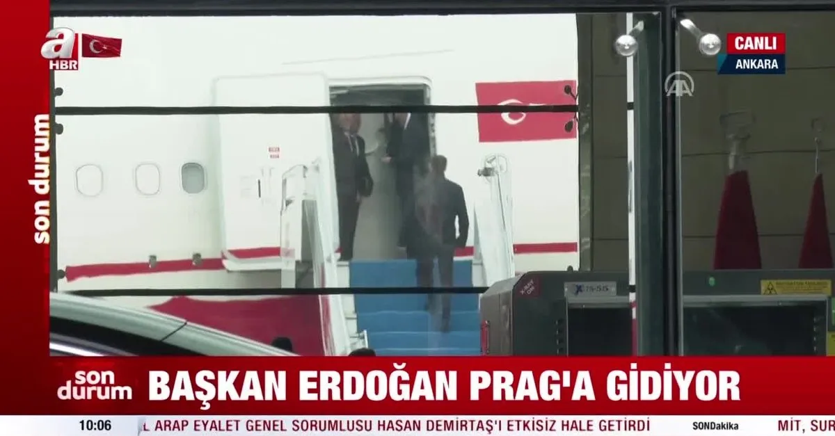 Başkan Erdoğan Prag’a gidiyor