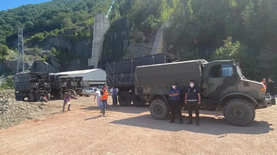 TSK sel felaketinin yaşandığı Ayancık Deresi’nde KÖPRÜ oldu