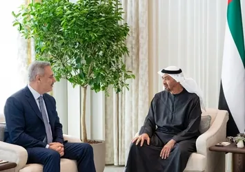 Bakan Fidan Abu Dabi’de Al Nahyan ile görüştü