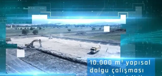 Türkiye’nin Otomobili’nin TOGG fabrika inşaatında çalışmalar sürüyor