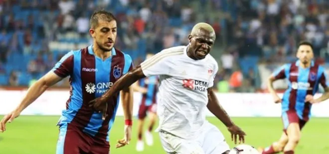 Sivasspor - Trabzonspor maçında 11’ler belli oldu