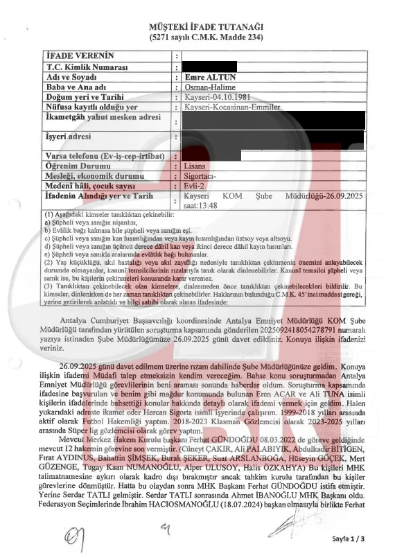 MHK’da şüpheli liste operasyonu! Tanık ifadelerine ahaber.com.tr ulaştı: “Atama sistemine müdahale edildi” - 3