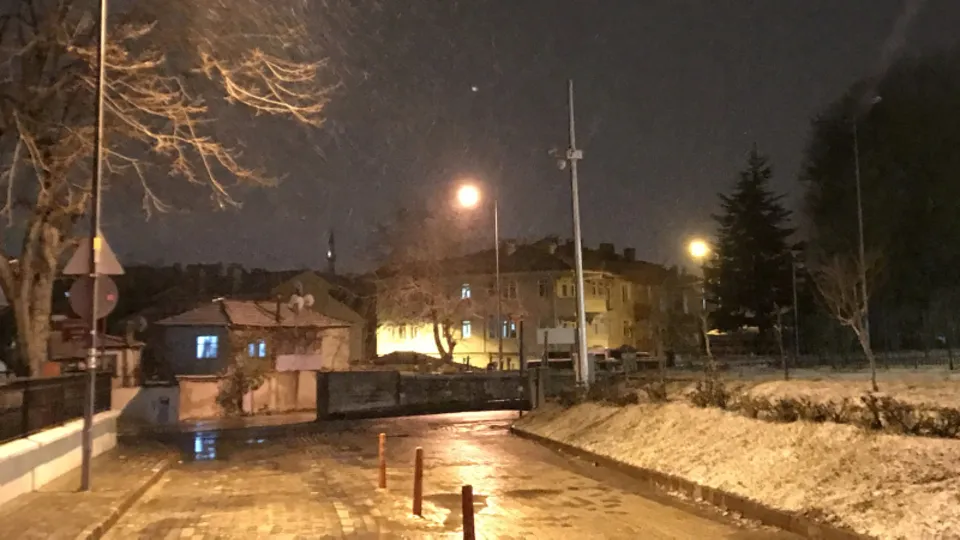 İstanbul'a kar geliyor