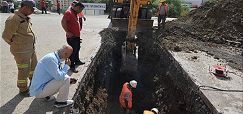 Başkent'te çöken yol için rekor para cezası