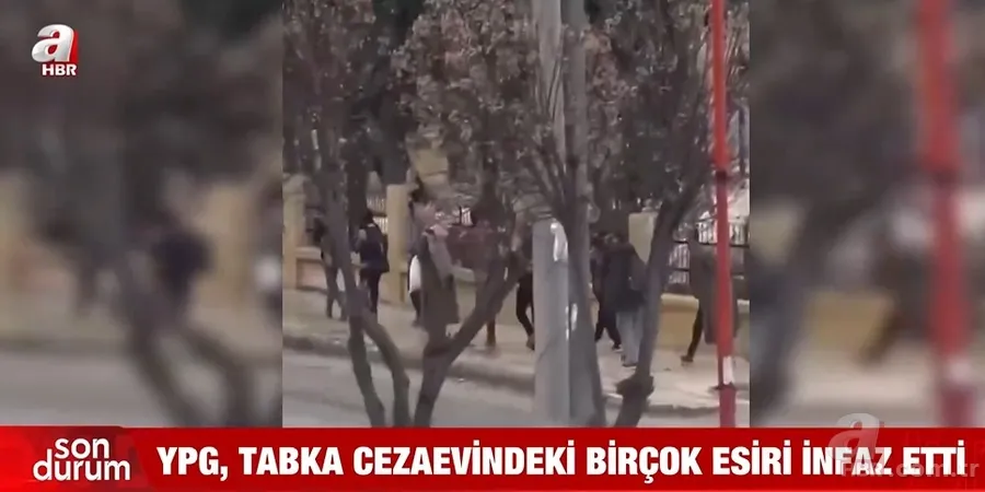 A Haber YPG’nin infazlar yaptığı hapishanede! Teröristler geride yıkım bırakıyor 16