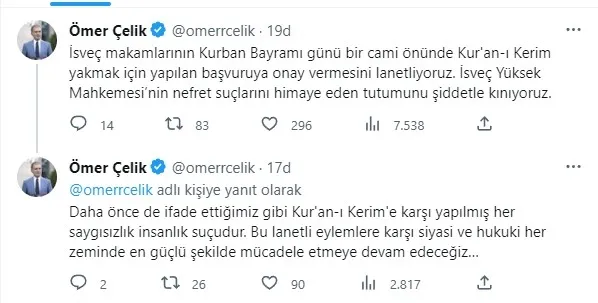 Son dakika | İsveç'ten büyük skandal! Cami önünde Kur'an-ı Kerim yakılmasına izin verdiler - 2