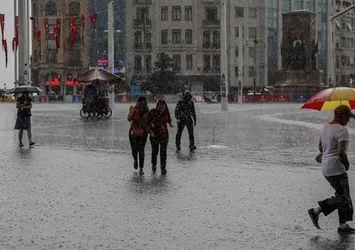 İstanbul'a yağmur geliyor