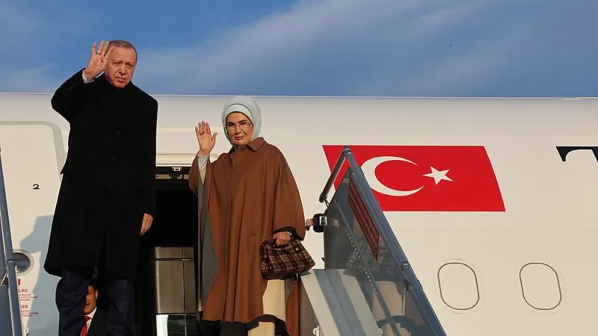 Başkan Erdoğan G20 Liderler Zirvesi için Brezilya'ya gitti