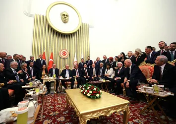 Başkan Erdoğan'dan dikkat çeken 1 Ekim resepsiyonu mesajı: O kare gerçek Türkiye fotoğrafıdır