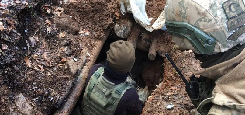Bitlis'te PKK'ya darbe! Teröristlerin kullandığı 11 sığınak imha edildi