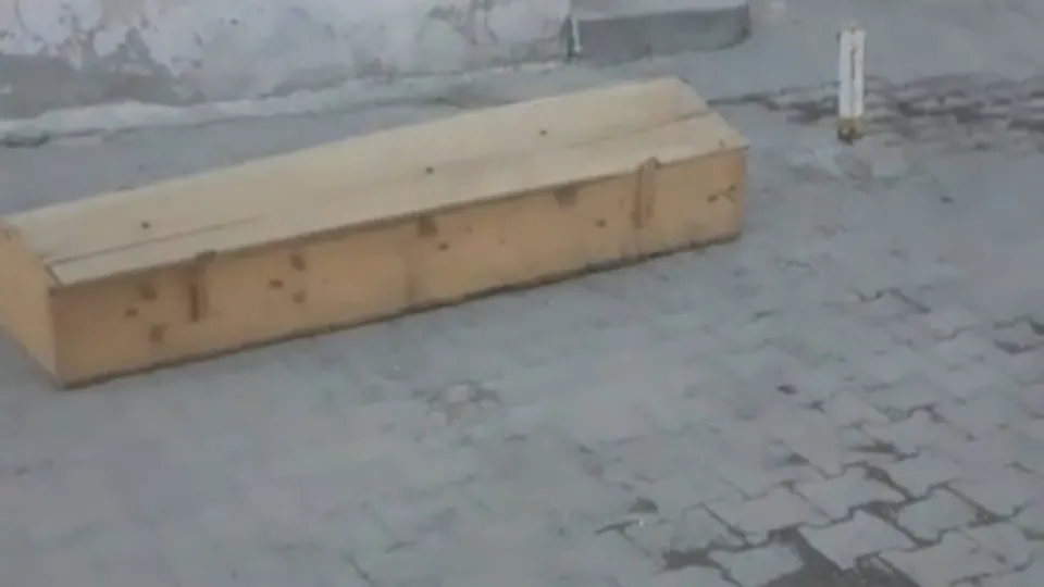 Mahallede tabut paniği! Vatandaşlar korku dolu anlar yaşadı