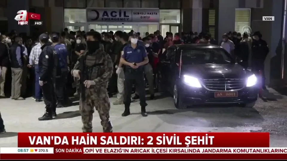 Son dakika: Van’da hain saldırı: 2 sivil şehit
