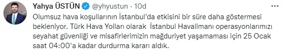 Son dakika: THY'den İstanbul Havalimanı kararı: O tarihe kadar operasyonlar durdu - 1