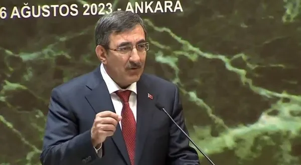 Cumhurbaşkanı Yardımcısı Cevdet Yılmaz: Depreme rağmen Türkiye ekonomisi yüzde 4 büyüdü