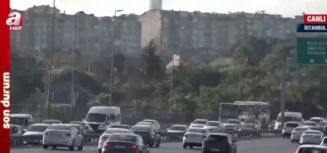 İstanbul’da sabah trafiği | Trafik yoğunluk haritasında son durum