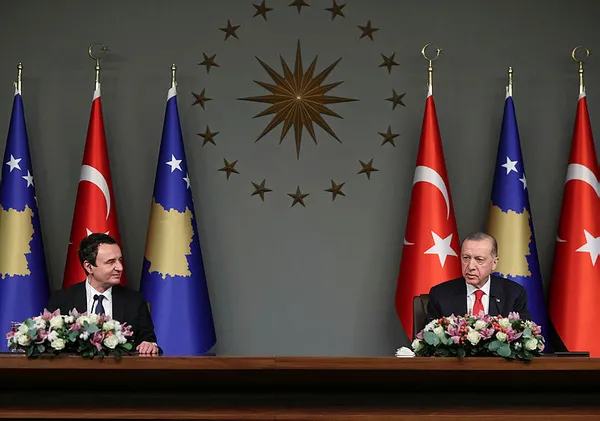 Başkan Recep Tayyip Erdoğan ve Kosova Başbakanı Albin Kurti’den ortak basın toplantısında önemli açıklamalar