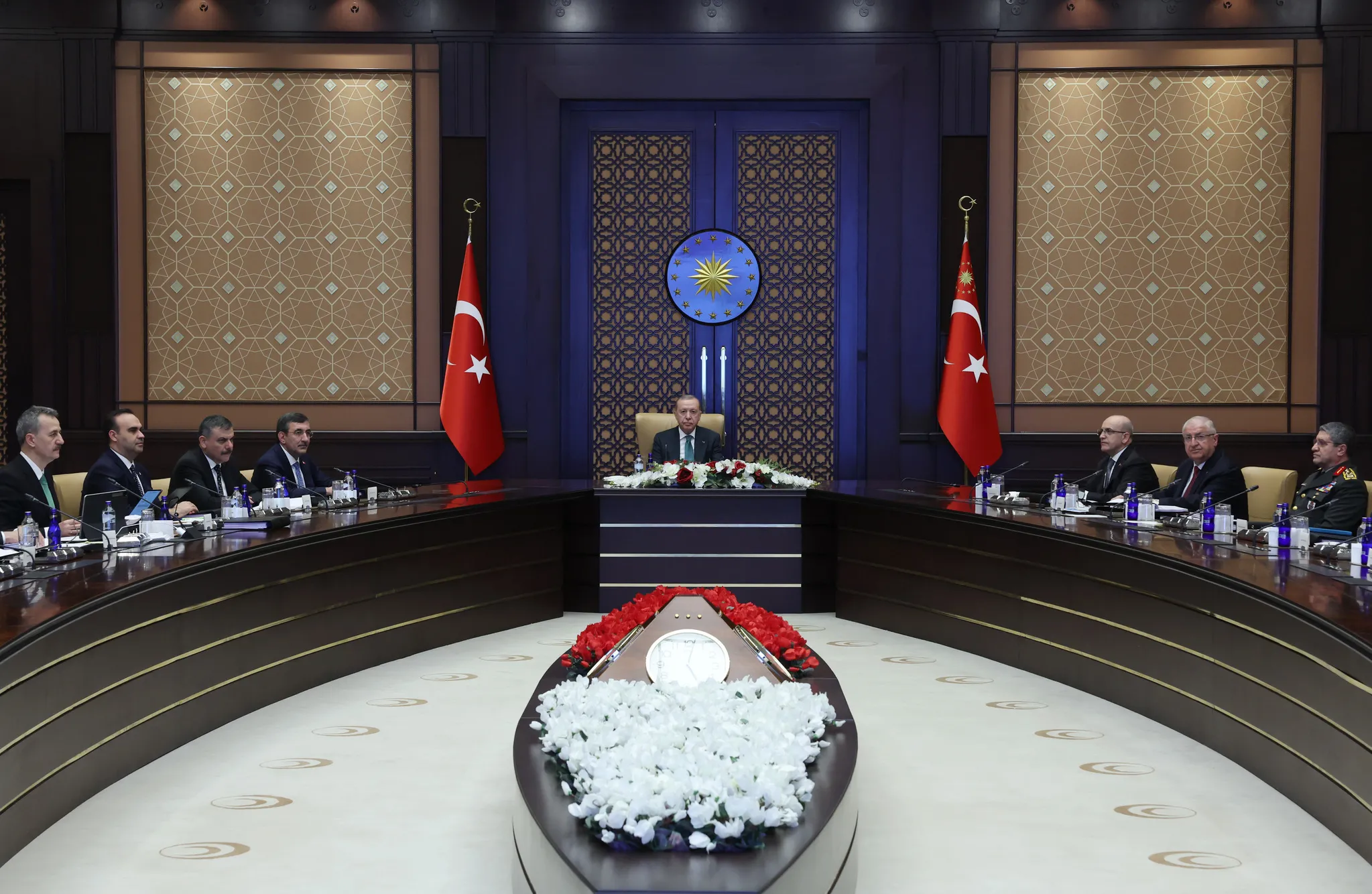 Başkan Erdoğan başkanlığında Savunma Sanayii İcra Komitesi toplandı