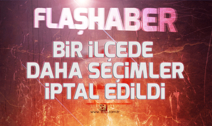 Son dakika: YSK Keskinde seçimi iptal etti