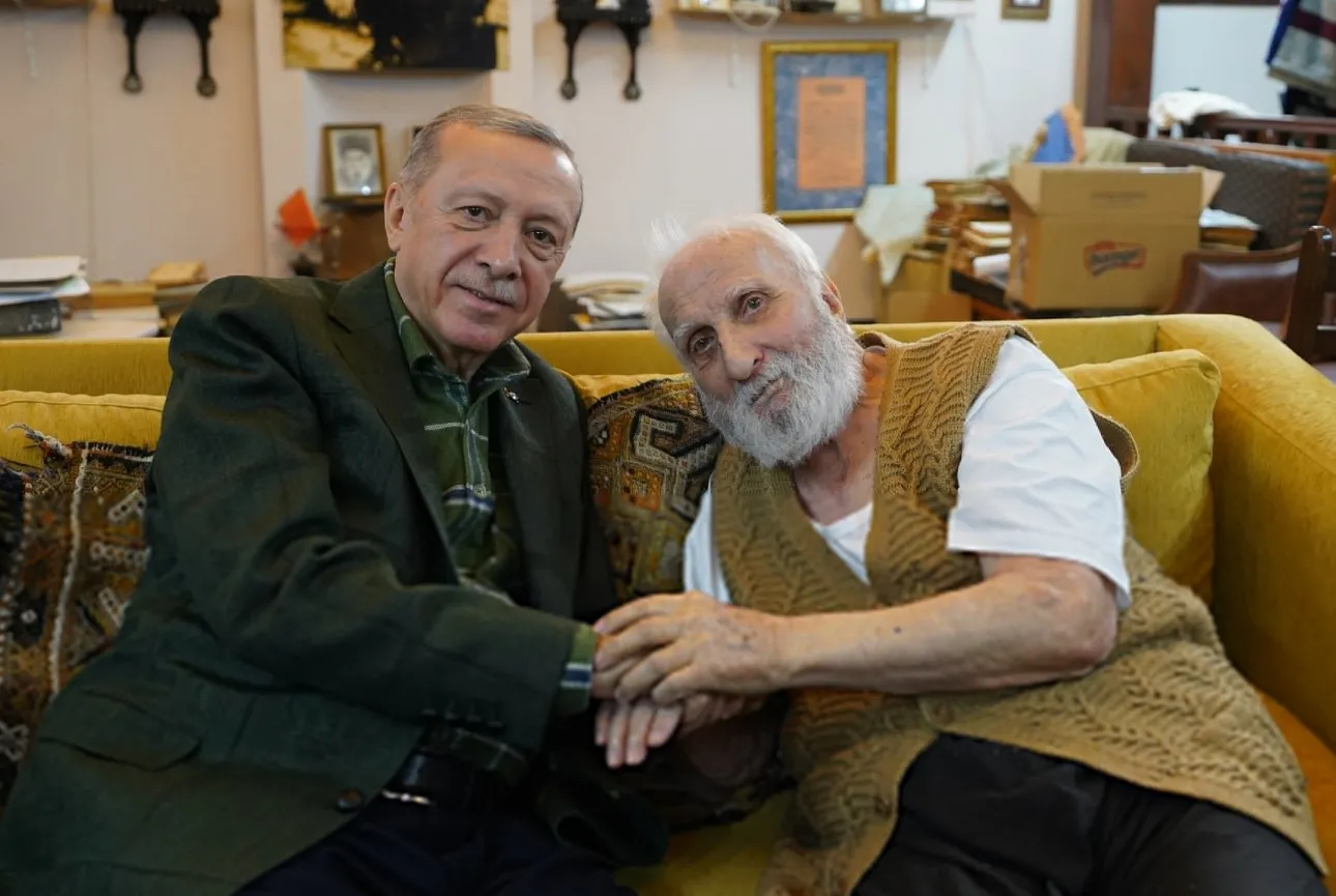 Başkan Erdoğan'dan neyzen Niyazi Sayın'a ziyaret