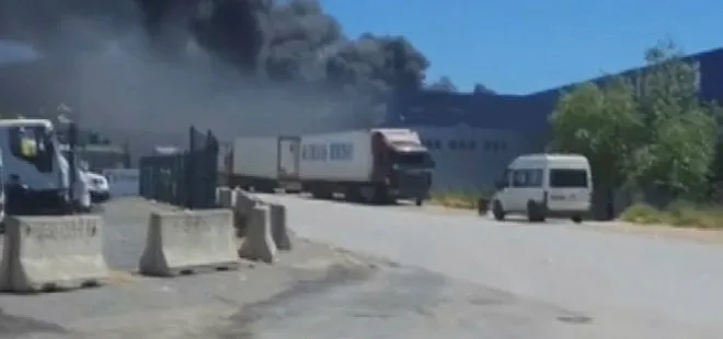 Son dakika | Tuzla Organize Sanayi Bölgesi’nde yangın paniği!