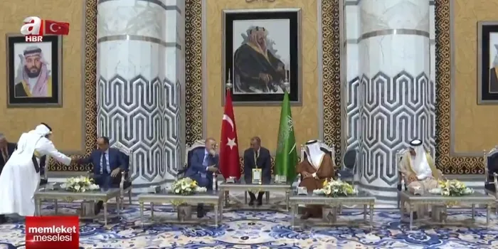 Başkan Erdoğan, Suudi Arabistan Kralı Selman ile bir araya geldi: Yeni bir dönemin başlaması için gayret içerisindeyiz