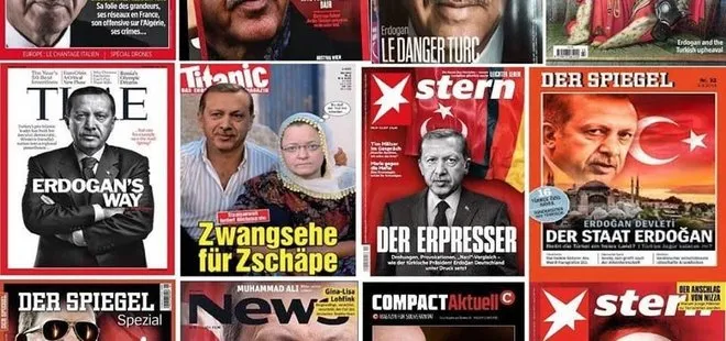 Avrupa ve Amerika medyasında Erdoğan’a küstah saldırılar