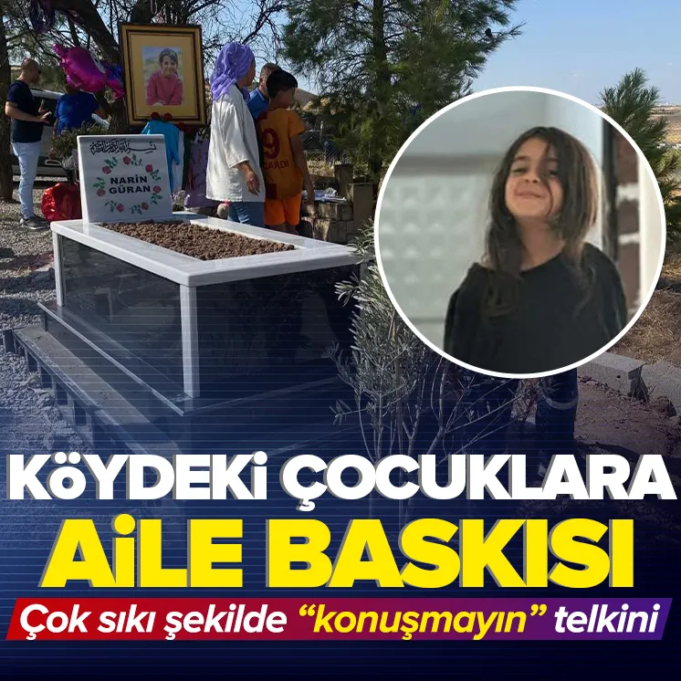 Narinin köyündeki çocuklara baskı
