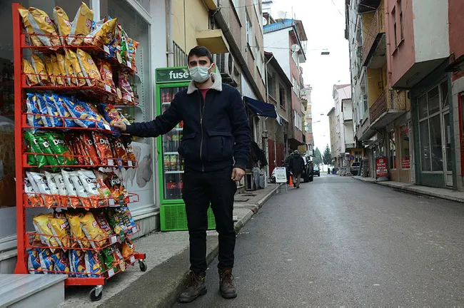 Ordu'da sürüklenen cips standının peşinden böyle koştu! - 4