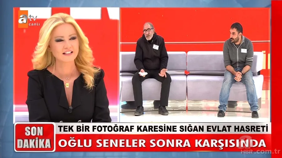 33 yıllık hasret Müge Anlı’da bitti! Turan Çelik oğluna canlı yayında kavuştu! Dede torunun kucaklaşması gözyaşlarına boğdu 5