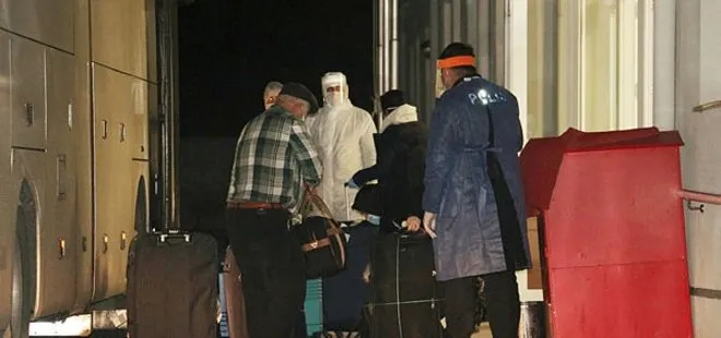 İngiltere’den gelen 262 kişi, Çankırı’da yurda yerleştirildi