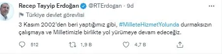 Başkan Recep Tayyip Erdoğan’dan son dakika açıklamaları I AK Parti iktidarının 19. yılı