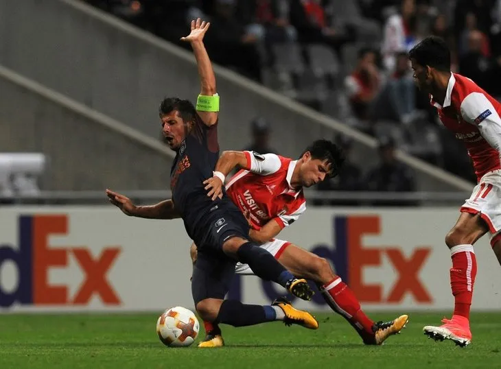 Braga - M.Başakşehir maçından kareler